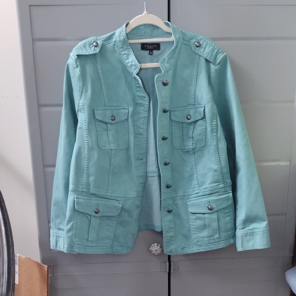 2xp Talbots Aqua Utility Jacket